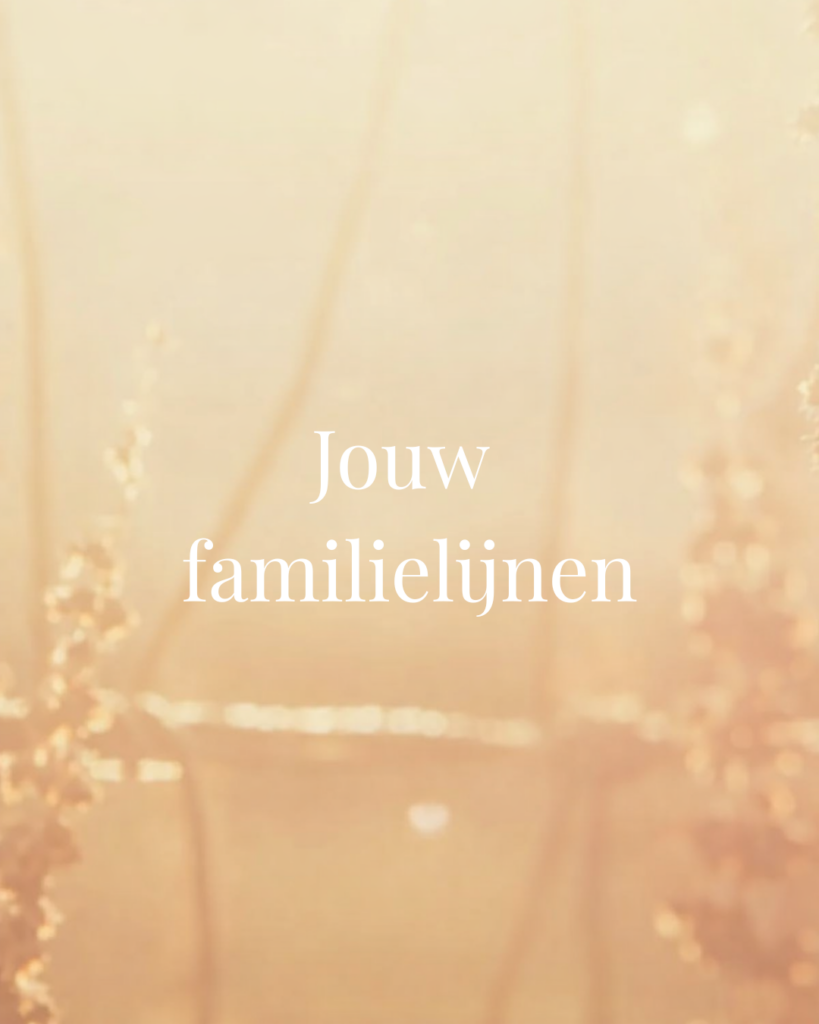 Tarotlegging Familielijnen