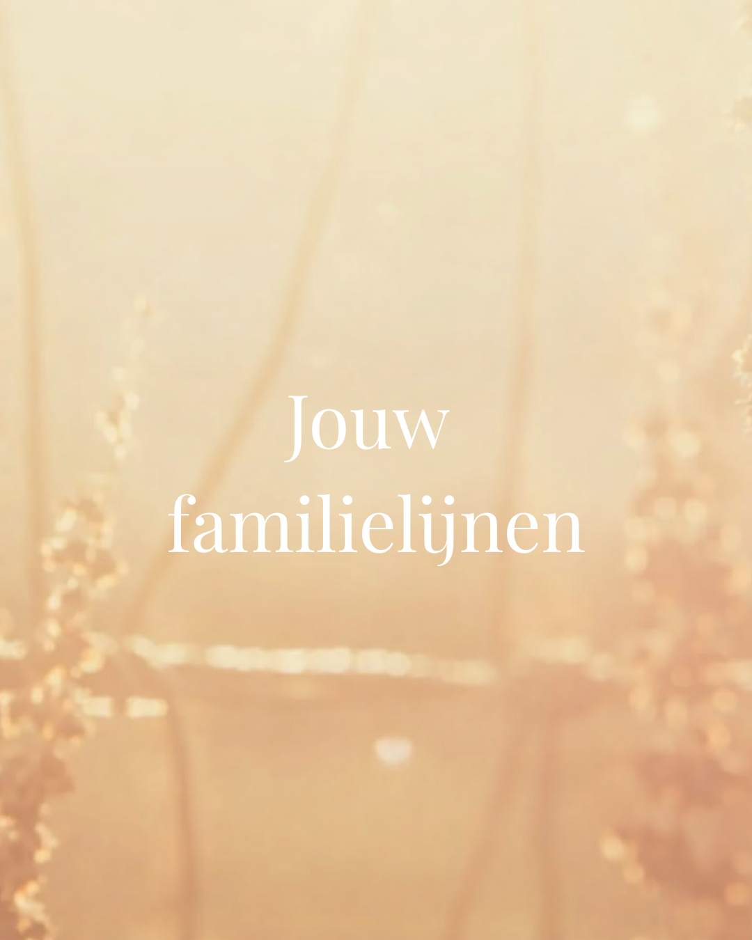Tarotlegging Familielijnen