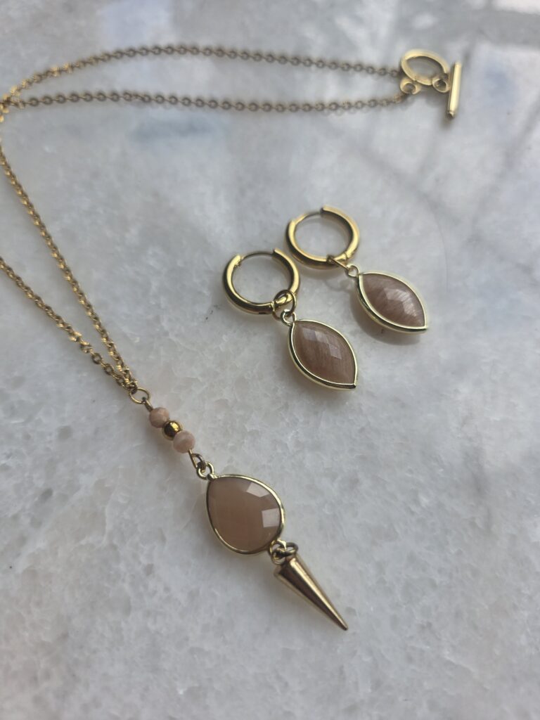 Sieraden set Zonnesteen